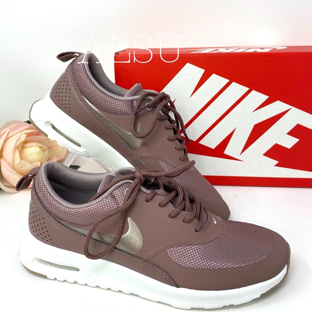Nike Air Max Thea Smokey Mauve Chocolate Le Mesh W - Picture 5 of 9